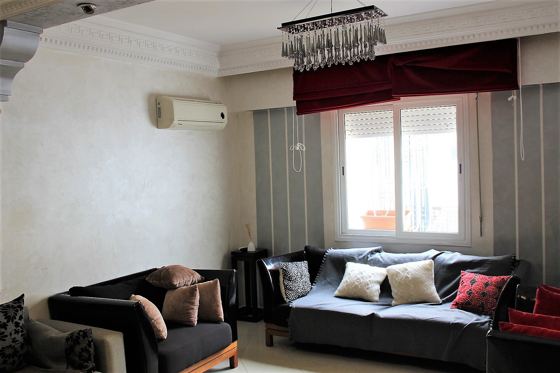 Maroc, Casablanca, Quartier Princesses, à louer appartement meublé, secteur Bld Ghandi.