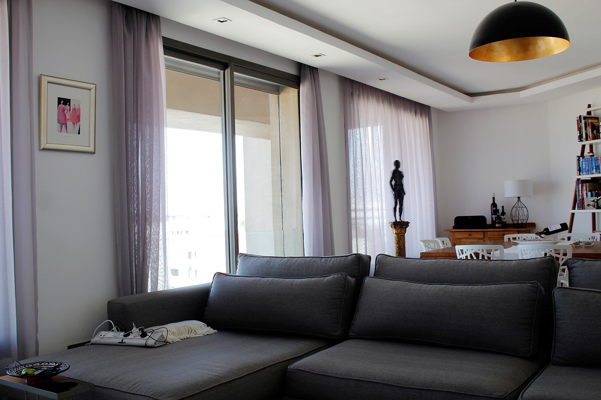 Maroc, Casablanca,  cœur de Gautier à louer Vaste appartement moderne de 176 m²