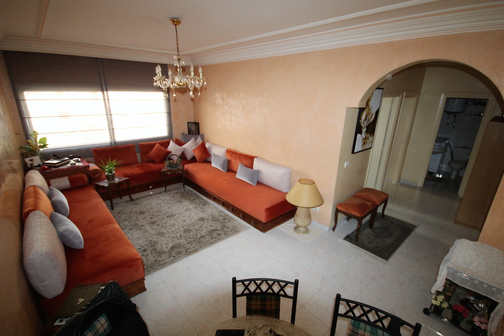 Maroc, Casablanca, Bourgogne, à acheter charmant appartement de de 59m² proche du Club sportif  IDEAL