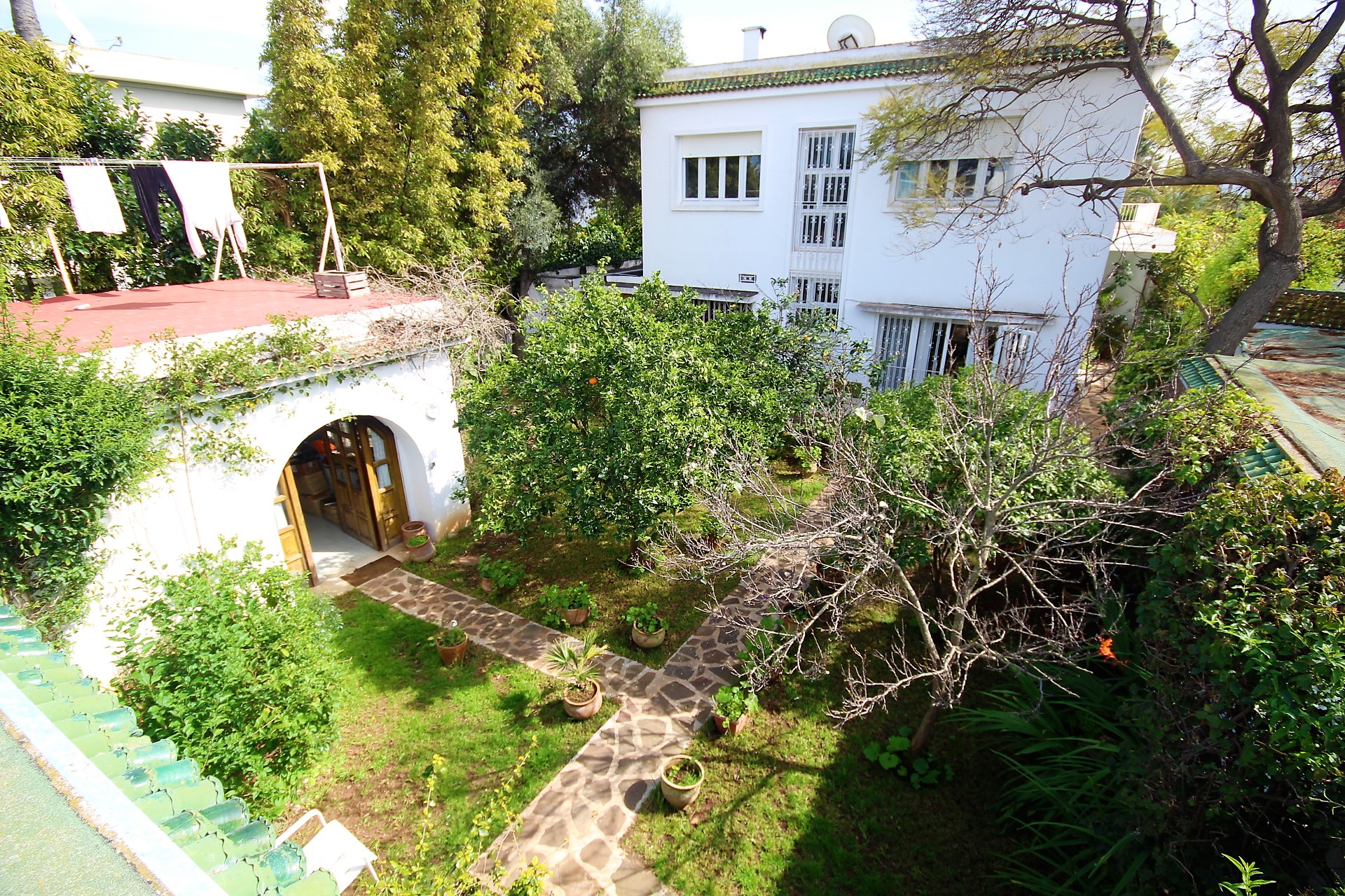 Maroc, Casablanca, C I L, EXCEPTIONNEL, à vendre Maison de charme résidentielle implantée sur un terrain de 990  m²