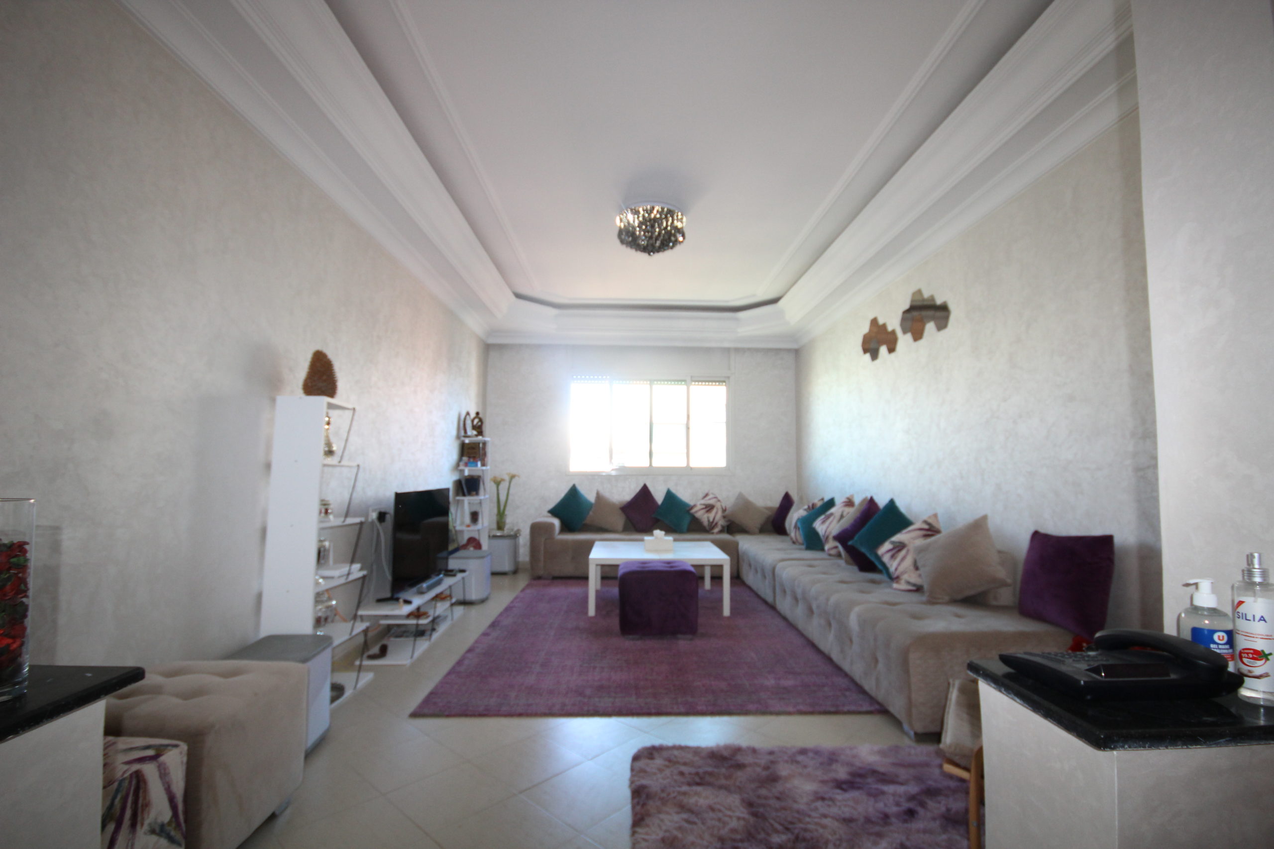 Casablanca Bel Appartement 3 ch sur Californie,  95 m² habitable, à très bon prix