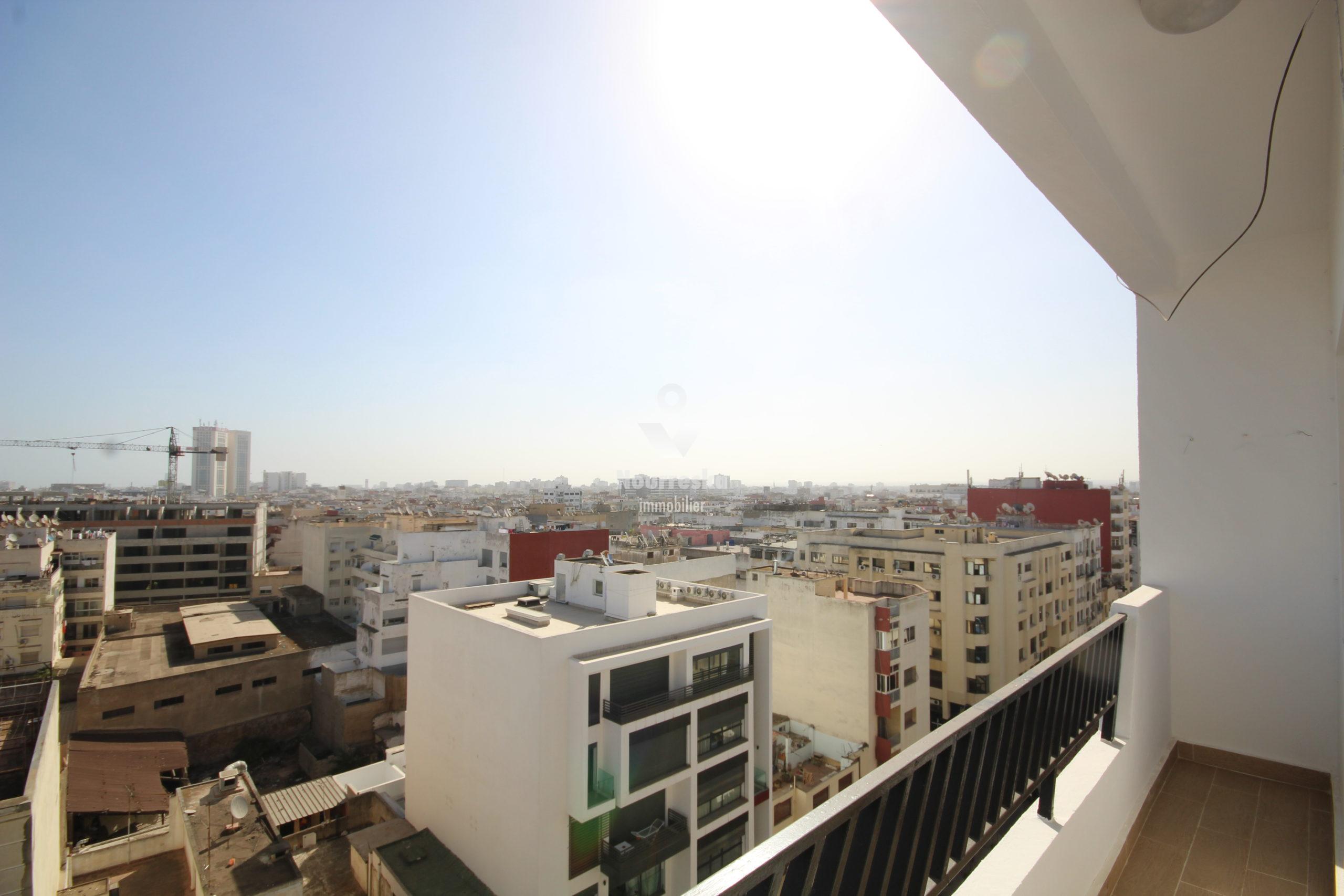Casablanca Loue Maarif parfait appartement 120 m² 3 chambres dernier étage